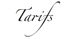 Tarifs